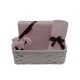 Nina MG Bath Towel - Linee / Smokey Mauve