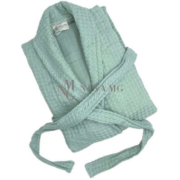 Nina MG Bath robe - Waffle / Tosca