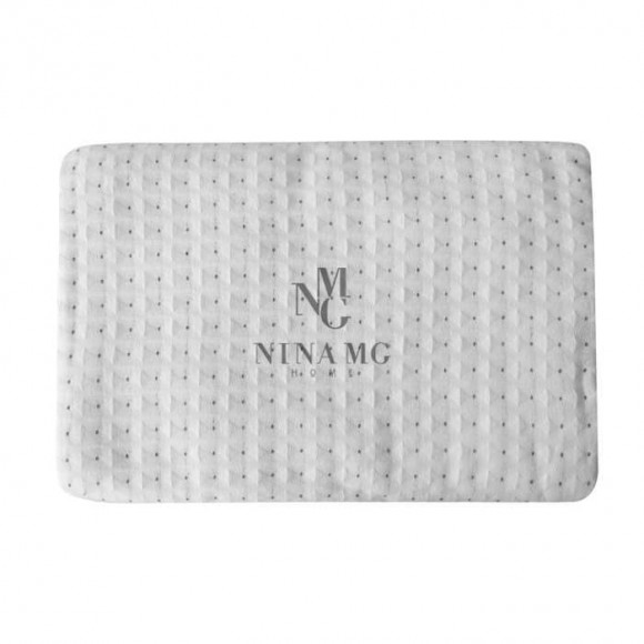 Nina MG Bath Towel - Dot / White