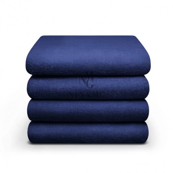 Nina MG Bath Towel - Dark Blue