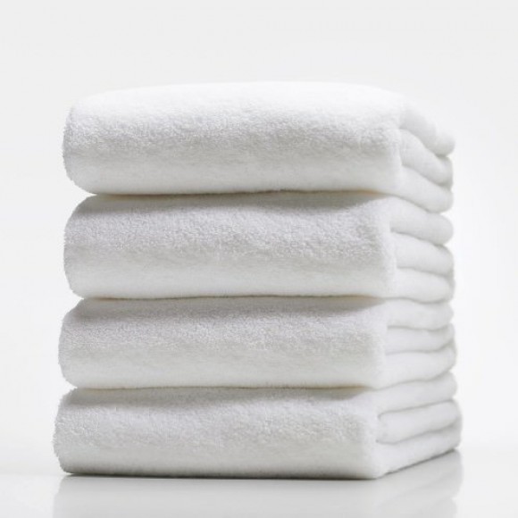 Nina MG Bath Towel - Premium / White