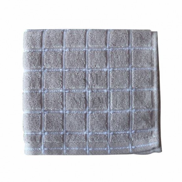 Nina MG Hand Towel - Geo / Gray