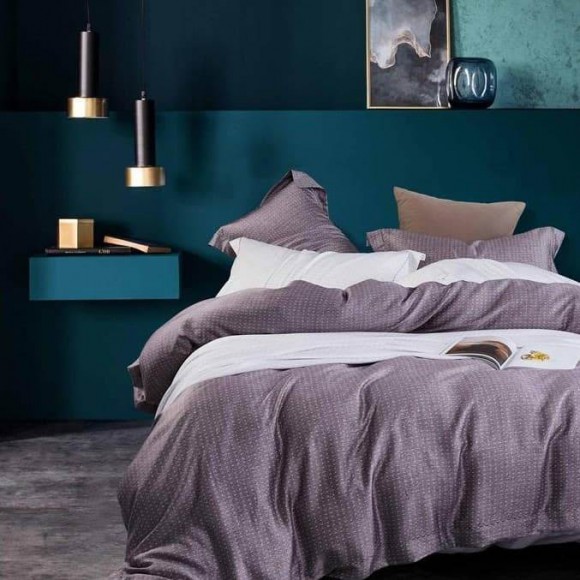 Nina MG Quilt Cover Set - Maora / Late