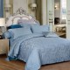Nina MG Bed Sheet Set - Harper / Steel Blue