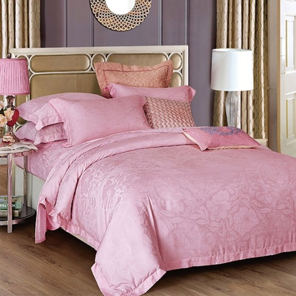 Nina MG Quilt Cover Set - Addison / Pink