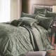 Nina MG Quilt Cover Set - Emerald / Green