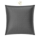 Nina MG Cushion Cover - Quilting / Gray