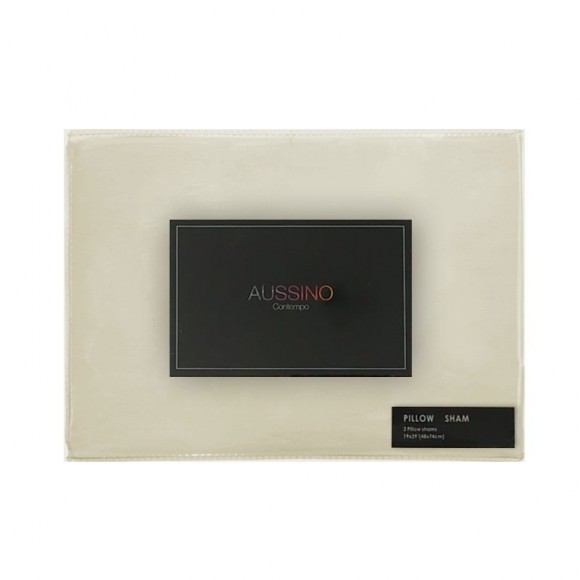 Aussino Contempo Euro Pillow Case - White