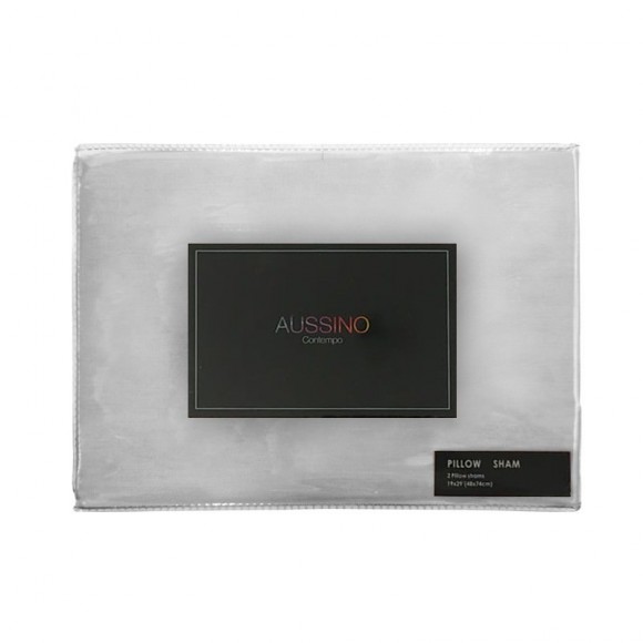 Aussino Contempo Pillow Case Sham - White 