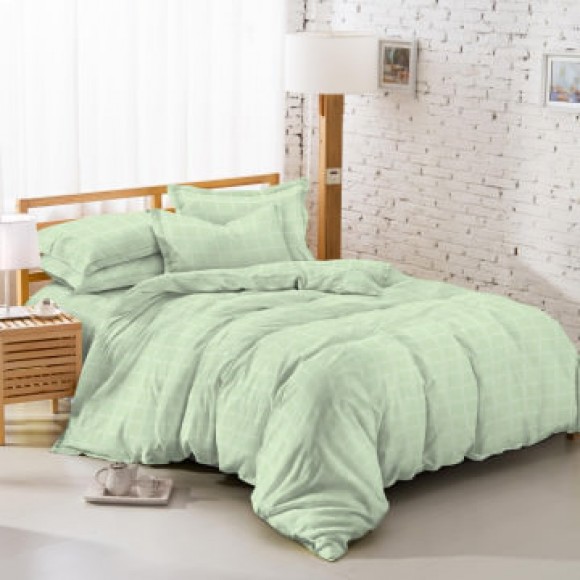 Tomomi Bed Sheet Set - Osaka / Pear Green