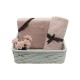 Nina MG Bath Towel - Moda / Blush