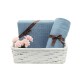 Nina MG Bath Towel - Moda / Chambray