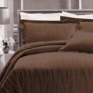 Aussino Loft Quilt Cover Set - Zelia / Taupe