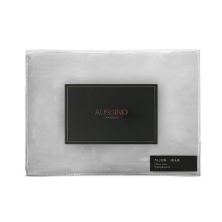 Aussino Contempo Pillow Case Sham - White Aussino Contempo Pillow Case Sham - White